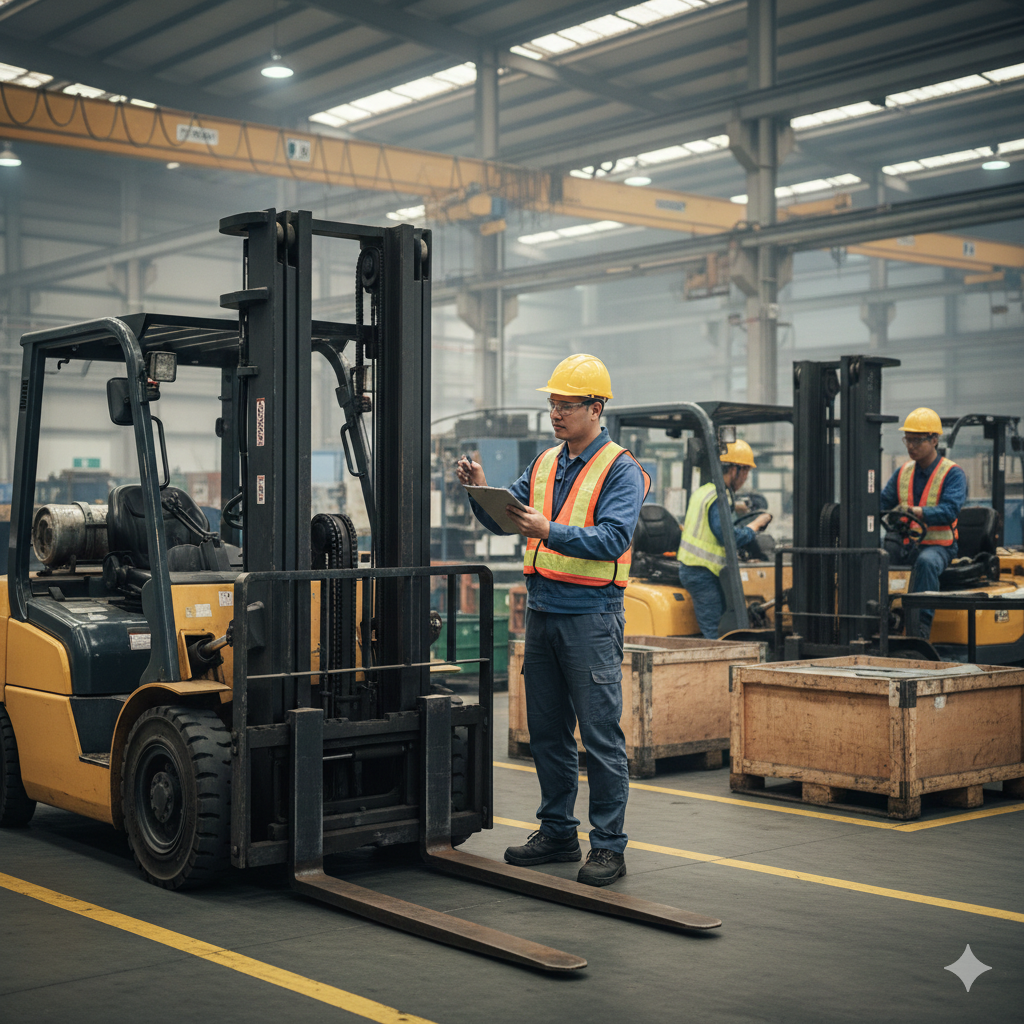 Kiểm định xe nâng hàng